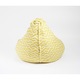 Fotoliu 220 litri Nirvana Hobbit, Zippity Yellow cu husa detasabila textila, umplut cu perle polistiren