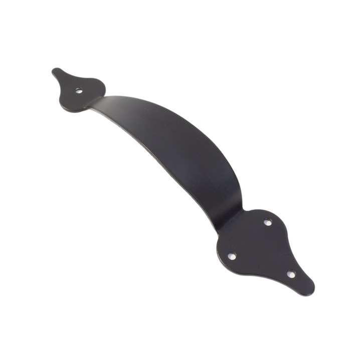 Maner aplicatii exterioare model UNR, 250x52x40 mm, finisaj negru