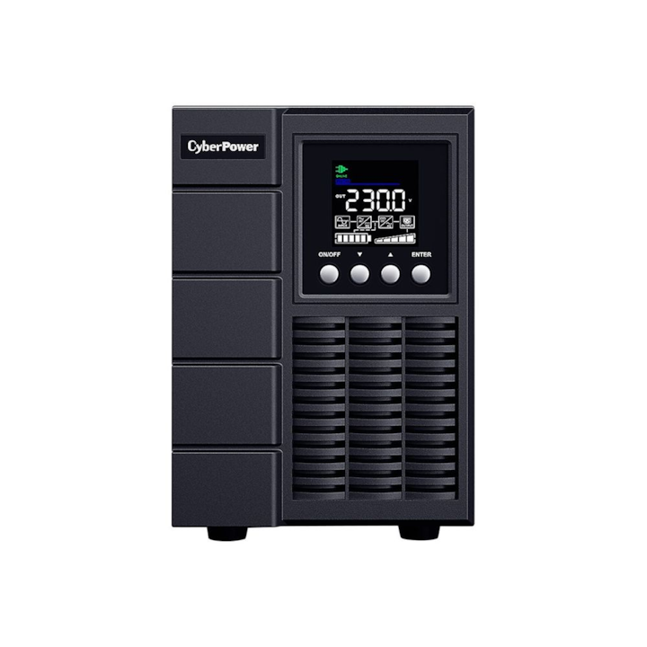 Неуправляем UPS, CyberPower, Online, 1800 Watt, 2000 VA, Черен