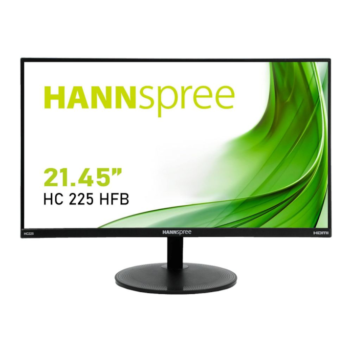 Hannspree LED-Monitor HC225HFB - 55 cm (22") - 1920 x 1080 Full HD (HC225HFB)
