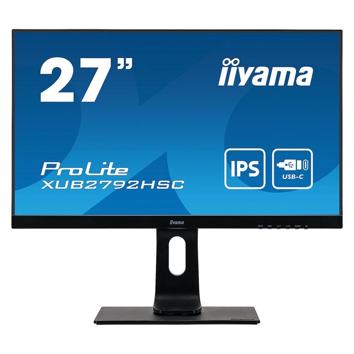 Iiyama ProLite XUB2792HSC-B1 számítógép monitor 68,6 cm (27") 1920 x 1080 pixelek Full HD LED Fekete (XUB2792HSC-B1)