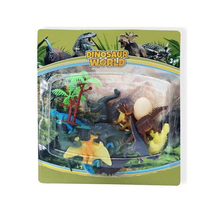 Magic Toys 4118421 Dino World: Dinoszauruszok figura szett