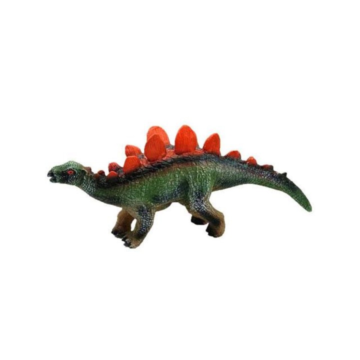 Magic Toys 4159011 Pamut töltésű Stegosaurus dinoszaurusz figura 38cm