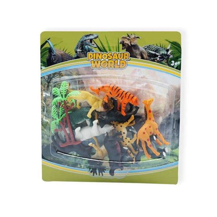 Magic Toys 4118339 Dino World: Vadállatok figura szett