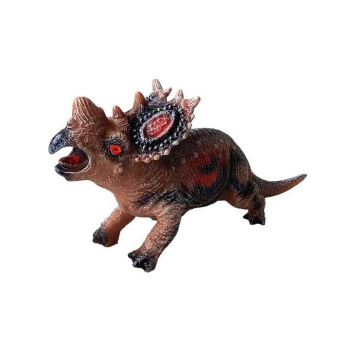 Magic Toys 4158564 Styracosaurus dinoszaurusz figura 35cm-es