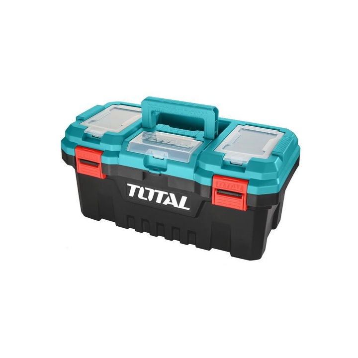 Cutie de plastic pentru scule Total, dimensiuni 436*220*205, greutate maxima 15 kg