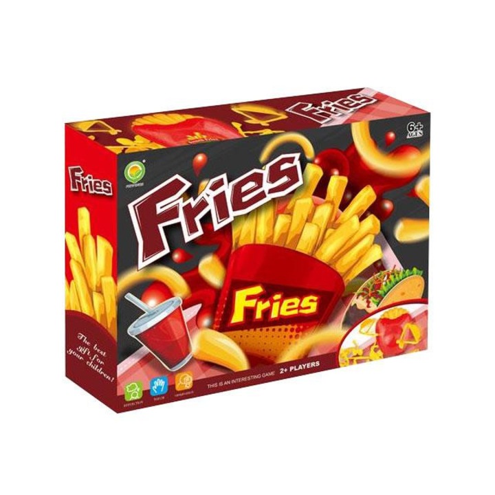 Magic Toys 1957634 Ugráló sültkrumpli családi társasjáték