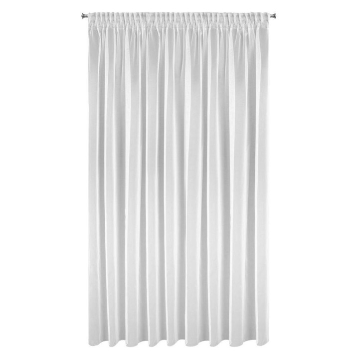 Perdea Eurofirany, Poliester, 350 x 250 cm, Alb