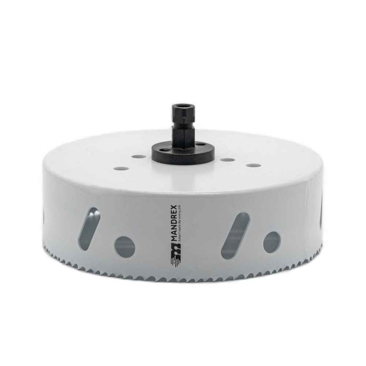 Carota Bi-Metal Mandrex pentru adaptor rapid 1-click, Ø160mm