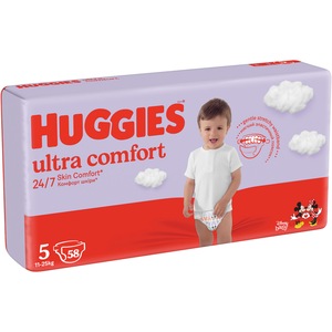 Huggies Elite Soft Diapers 5 12-22 kg 28 pcs ᐈ Buy at a good price from  Novus