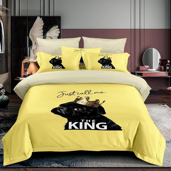 Ágyneműhuzat garnitúra, finet, egyszemélyes (F1P22)