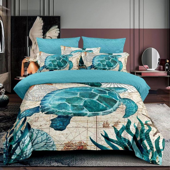 Ágyneműhuzat garnitúra, finet, egyszemélyes (F1P2)