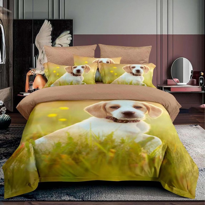 Ágyneműhuzat garnitúra, finet, egyszemélyes (F1P6)