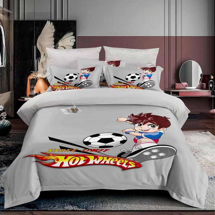 Ágyneműhuzat garnitúra, finet, egyszemélyes (F1P10)