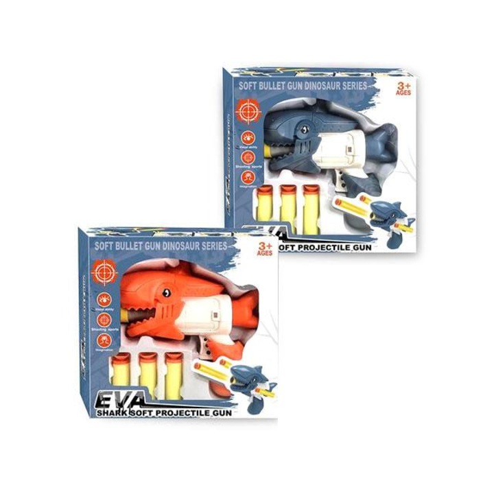 Magic Toys 3866064 Shark Attack szivacslövő fegyver kétféle változatban