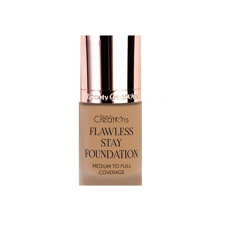 Fond de ten Waterproof Beauty Creations Flawless Stay Foundation 5.0, 30ml