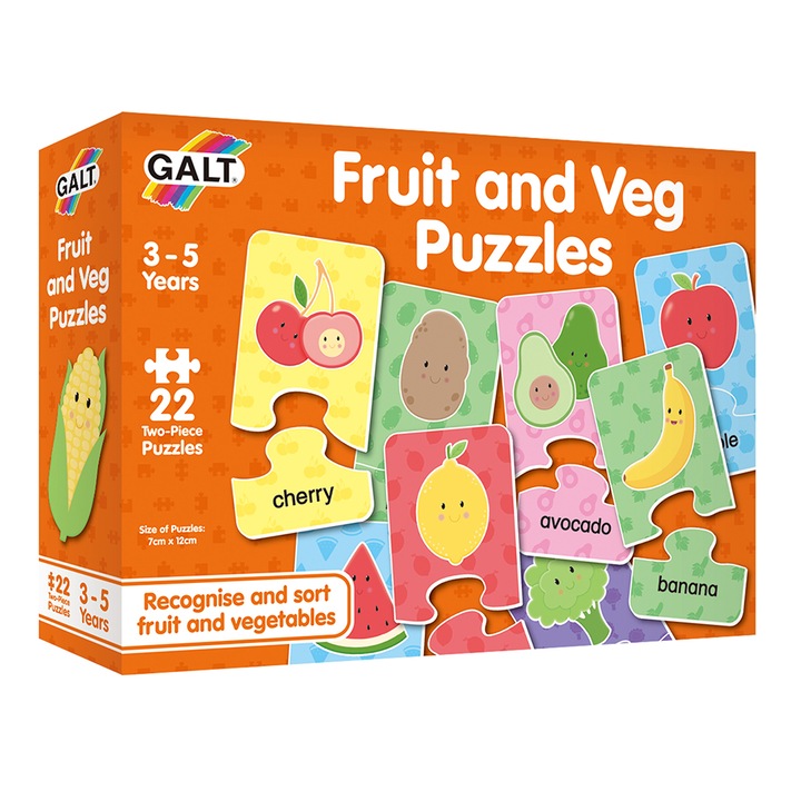 Zöldség-gyümölcs puzzle, Galt, JGC1105599
