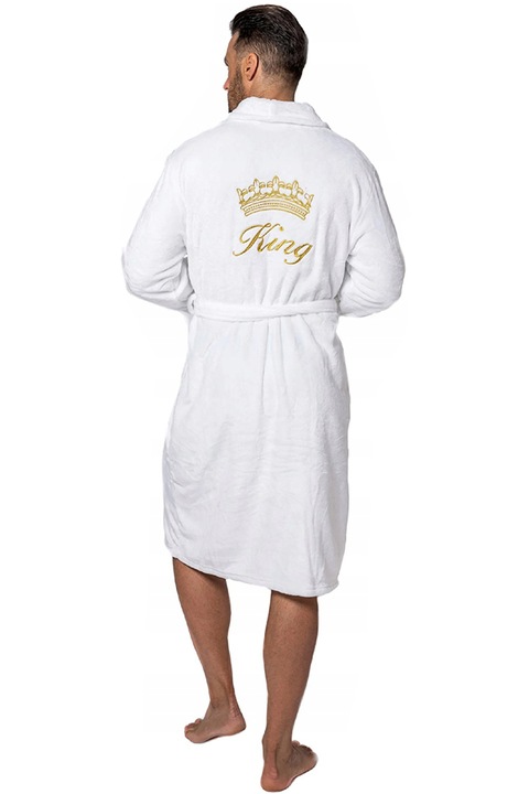 Халат Rea Tutumi King, S/M, Бял, Микрофибър