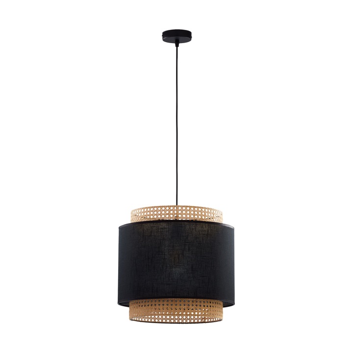 ADVITI Lana 380 1p AD-LD-6237BE27T Függesztett világítótest, E27, maximum 60W, fekete