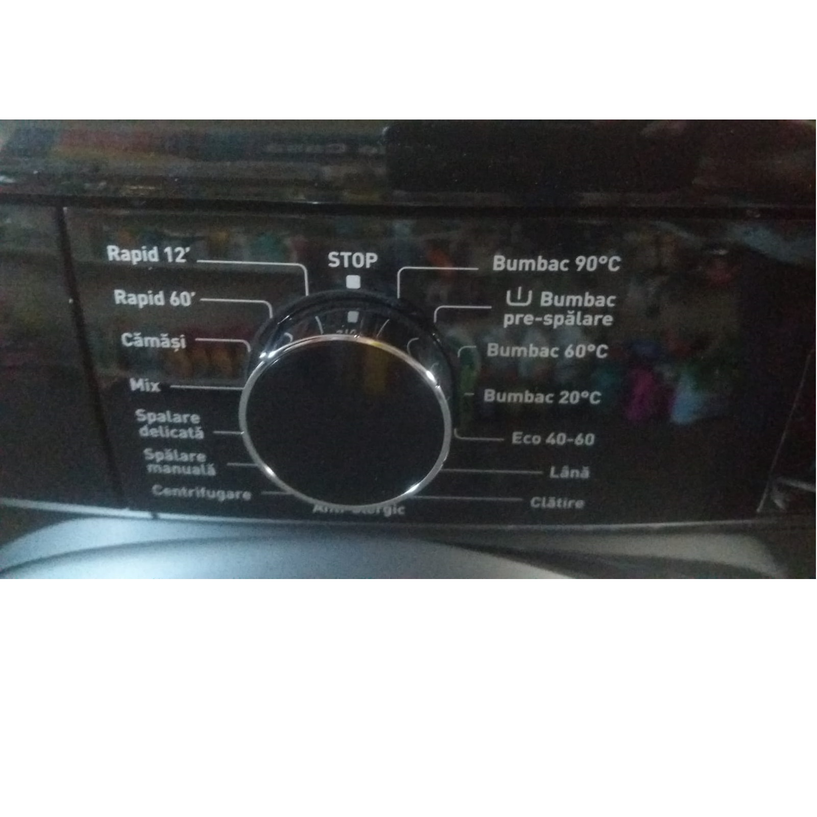 Masina de spalat rufe HYDRA TWIN JET 1208 LED Black, Studio Casa, 8 Kg, 1200 rotatii / minut, 15 programe, Tehnologie ”Twin Jet System- tehnologie performanta de reducere a consumului de energie, Clasa eficienta energetica C, Negru