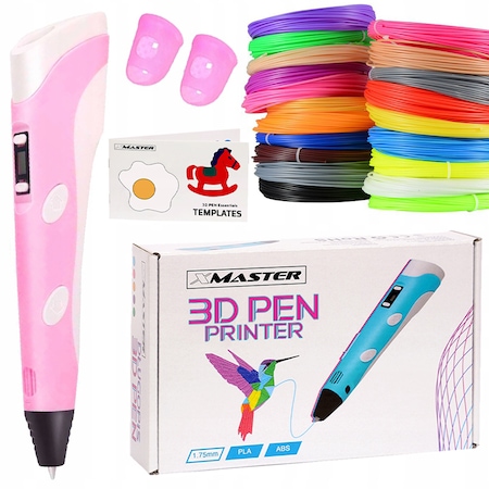 Set creion 3D cu cartuse 50m și șabloane