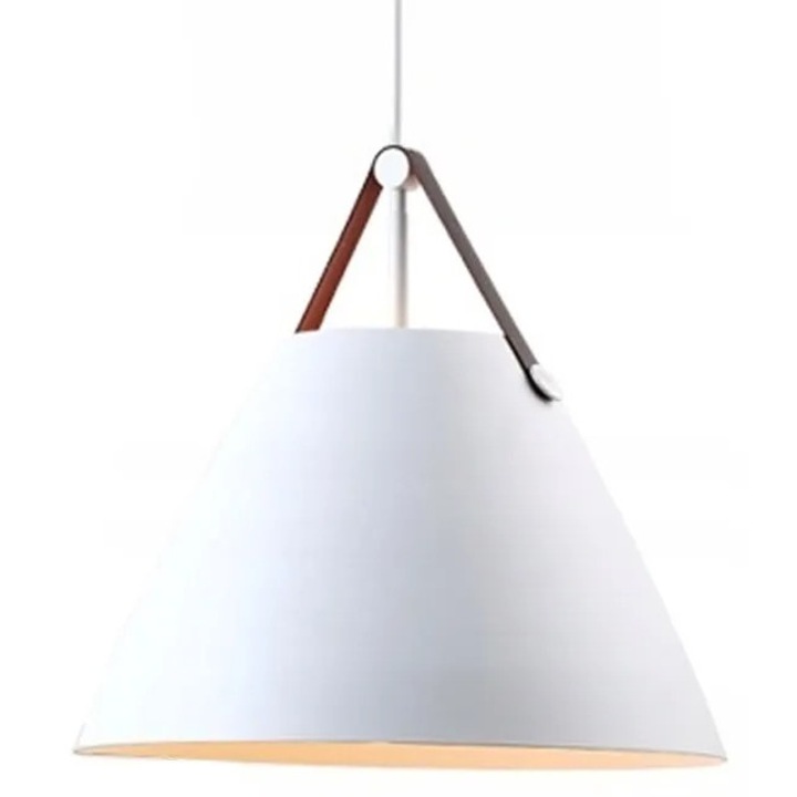 Pendul Suspendabil Buffo Alb 1 Sursa E27 60W Metal 270x250 mm