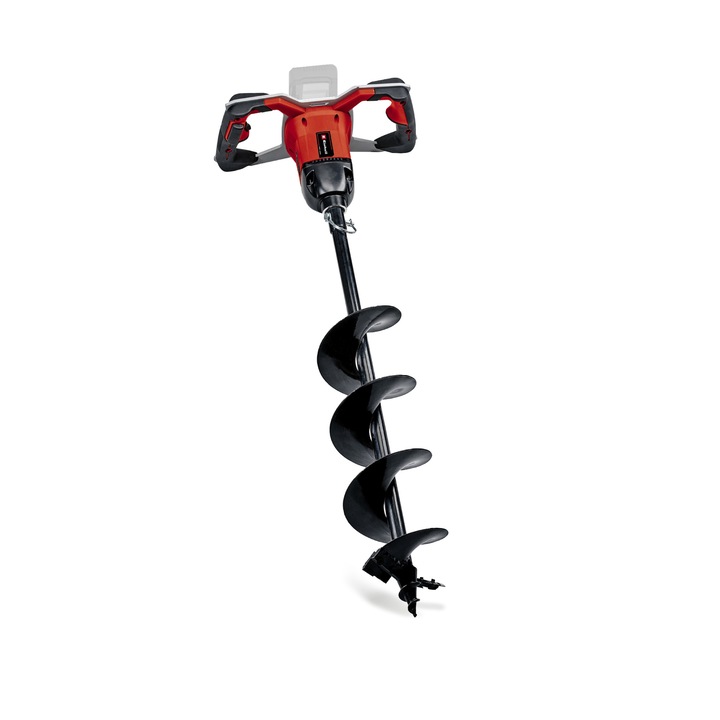 Акумулаторен свредел Einhell Power-X-Change GE-EA 18/150 Li BL-Solo, 18 V, Диаметър на свредлото 150 мм, Дълбочина на пробиване 800 мм, Без батерия/зарядно устройство