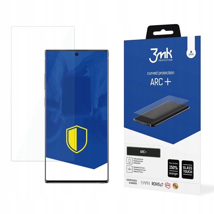 3MK Foil ARC+ FS kijelzővédő Sam Note 10+ N975 készülékhez Foil Fullscreen