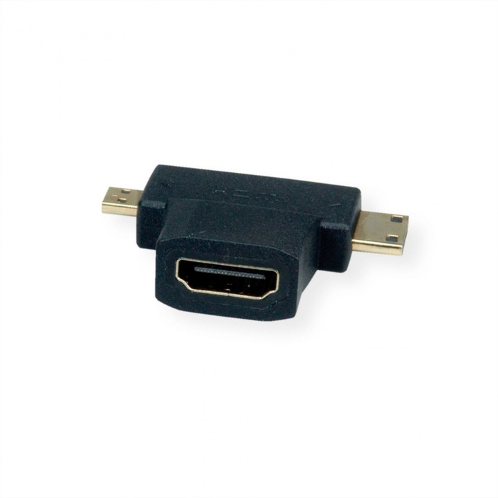Адаптер HDMI-A към micro HDMI-D + mini HDMI-C MT, Стойност 12.99.3166
