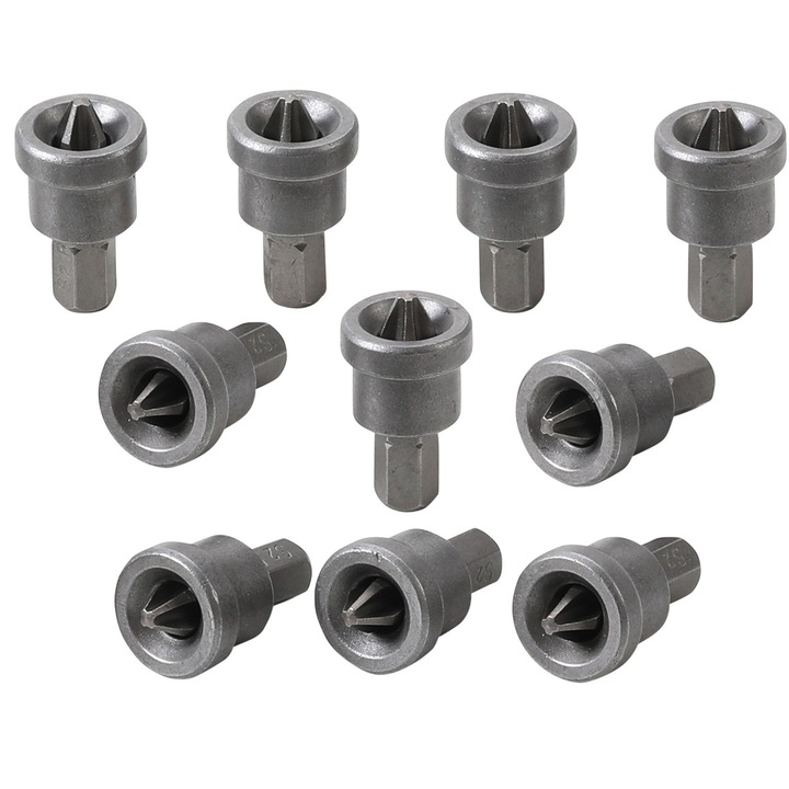 Set 10 biti PH2 cu limitator pentru gips carton