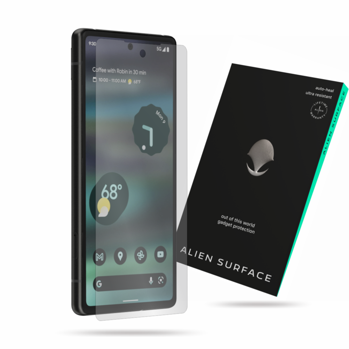 Alien Surface, Google Pixel 6a, képernyővédő fólia