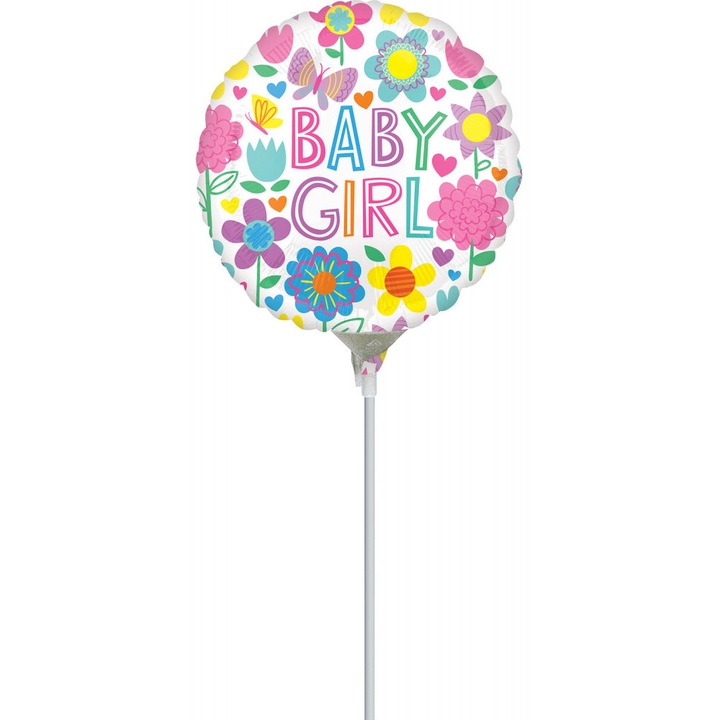 Мини фолиен балон Baby Girl