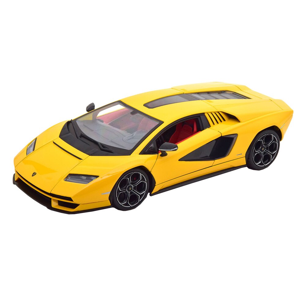 Macheta auto Lamborghini Countach LPi 800-4, 2021, Galben, 1:18