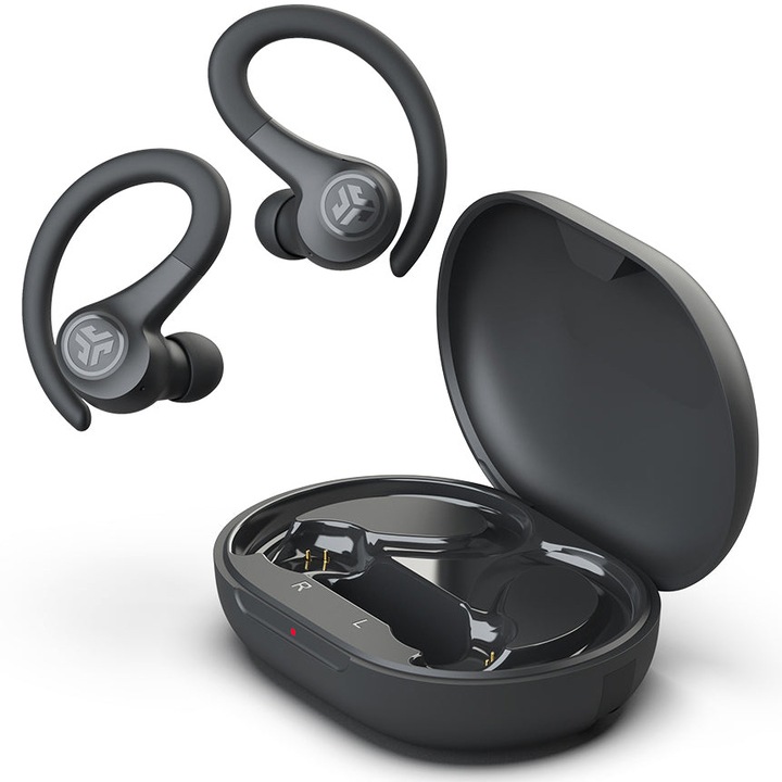 Аудио слушалки In-Ear Jlab Go Air Sport, True Wireless, Graphite