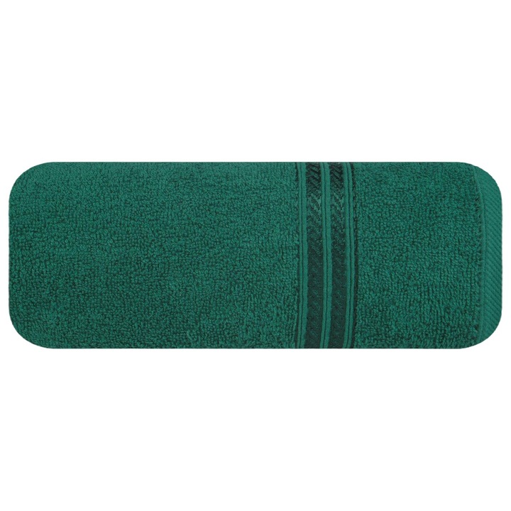 Eurofirany LORI prosop cu margini 70 x 140 cm verde