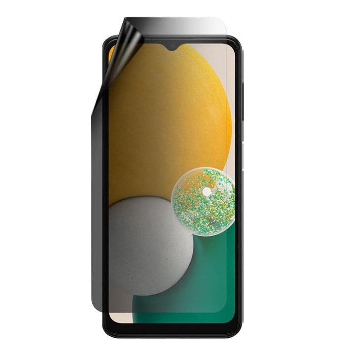 PRIVACY védőfólia, Samsung Galaxy A13 5G, regeneratív szilikon, Kémkedés elleni védelem