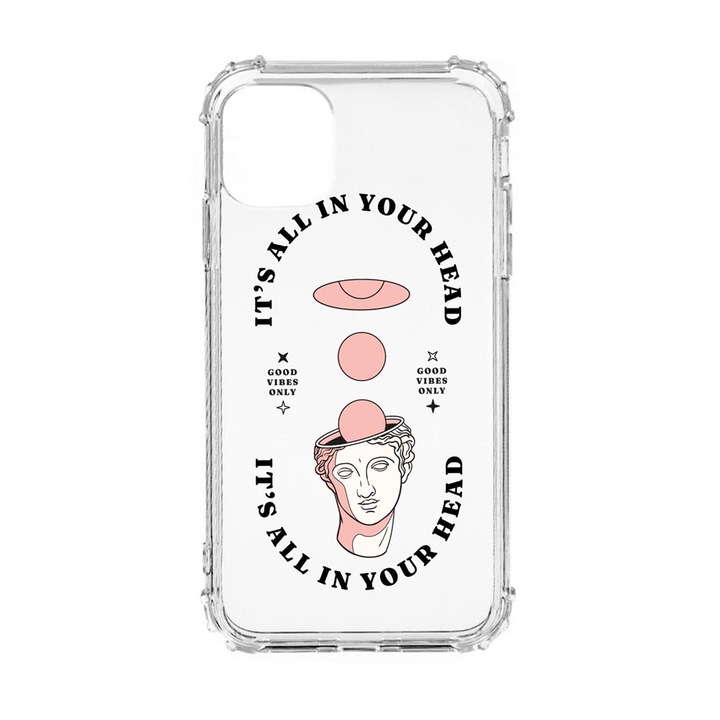 Силиконов калъф Unique за Oppo Reno 7 4G, It's All In You Head, Anti Shock, AS 910