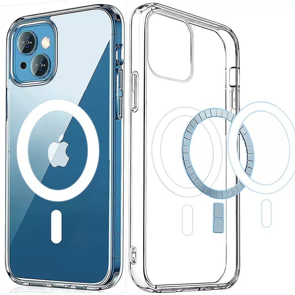 Husa de protectie pentru Iphone 11, Clear Case with Magsafe, Hybrid, Antisoc