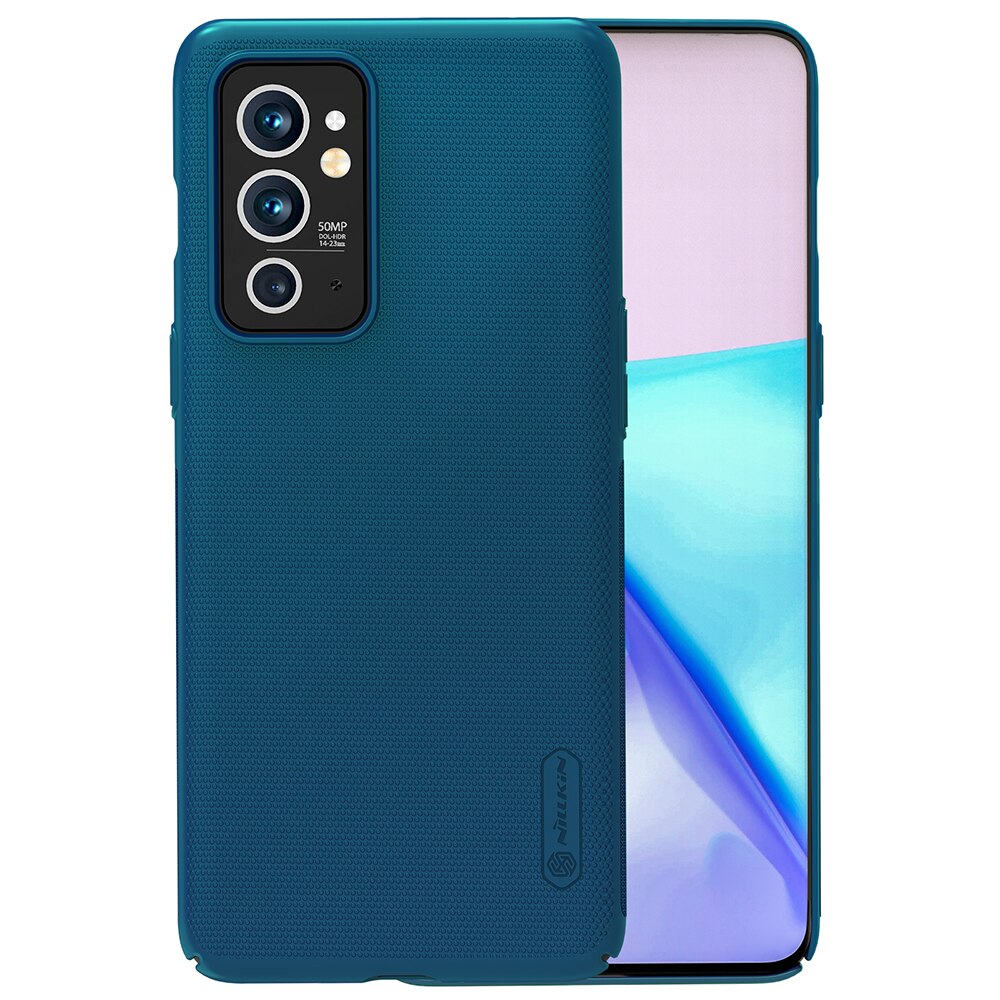 Кейс за OnePlus 9RT 5G, поликарбонат, син - eMAG.bg
