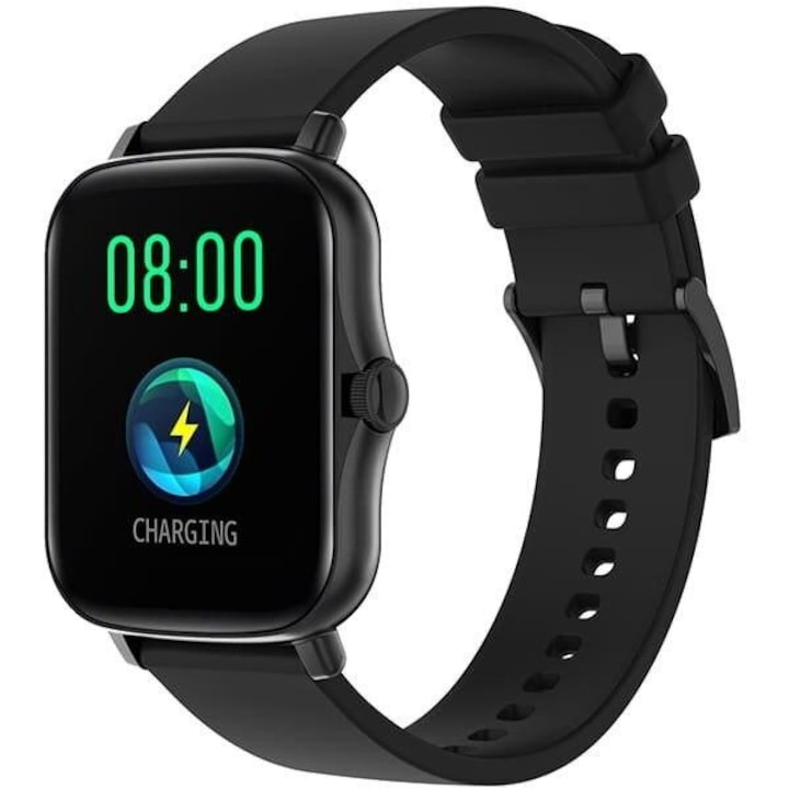 Smartwatch copii, Garett, Moro 4G, Curea cauciuc, Compatibil Android/iOS, GPS, Buton SOS, Camera foto, 1.4", Roz camuflaj