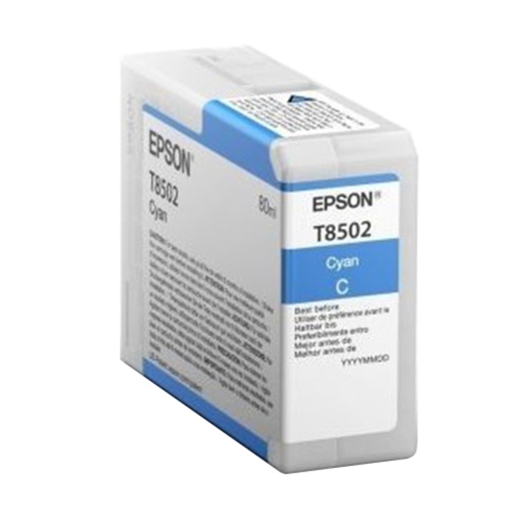EPSON Epson P800 SureColor T-850200 Tintapatron, Kék, 80 ml