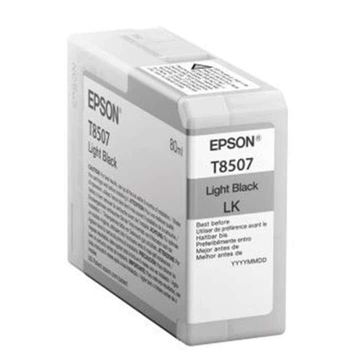 EPSON Epson P800 SureColor T-85070 Tintapatron, Világos Fekete, 80 ml