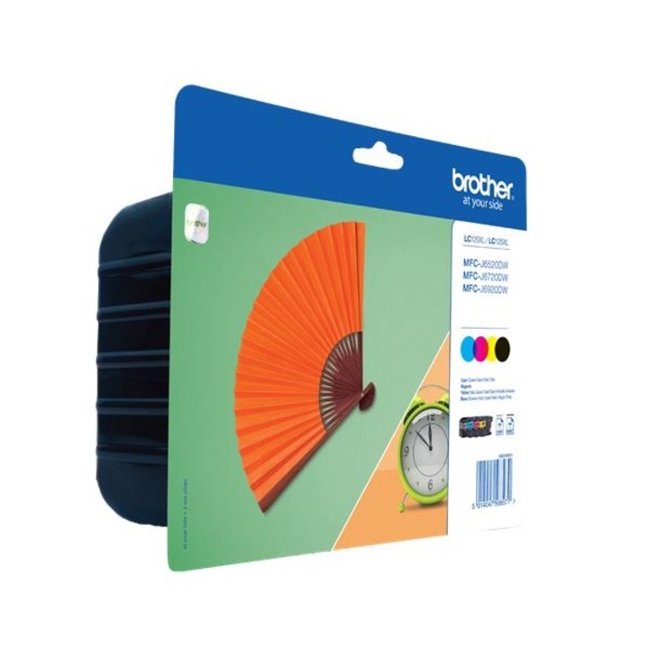 BROTHER LC129XLVALBP Tintapatron csomag: Cián, Magenta, Sárga, Fekete