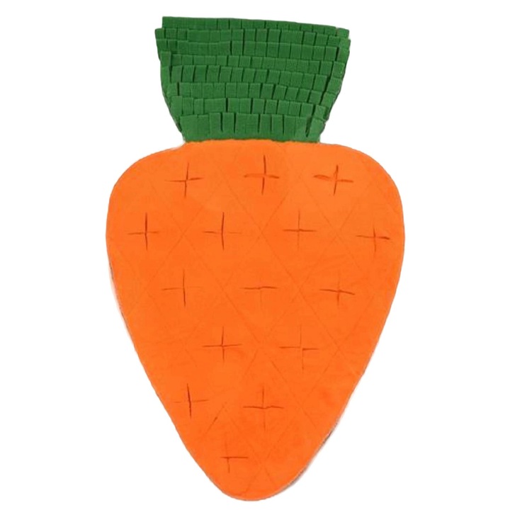 Jucarie Pentru Caini, Wesolypupil, Eliberare Recompense, 48x80 cm, Lana, Portocaliu/Verde