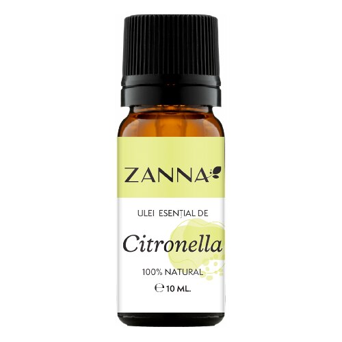 Ulei esential de Citronella 10ml, Zanna