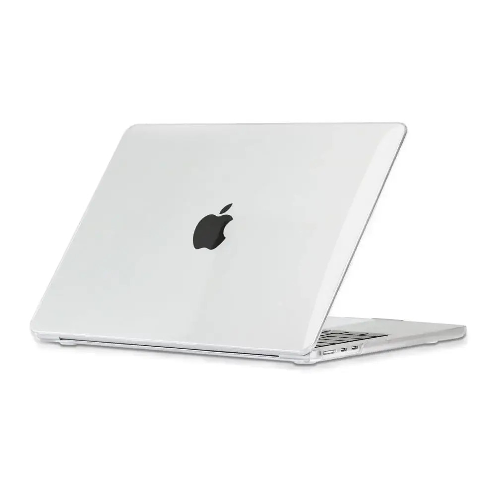 Carcasa laptop Tech-Protect Smartshell compatibila cu MacBook Air 13 inch 2022/2024 Crystal Clear