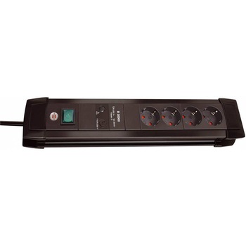 Prelungitor cu priza multipla, 4 posturi, 1.8m, Switch, Protectie 30.000A, Premium-Line, Brennestuhl Prelungitor cu priza multipla, 4 posturi, 1.8m, Switch, Protectie 30.000A, Premium-Line, Brennestuhl