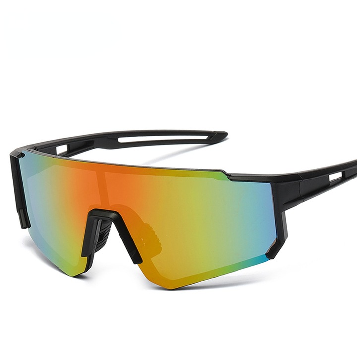 Спортни очила RX9815, Поликарбонат, UV400, Черен