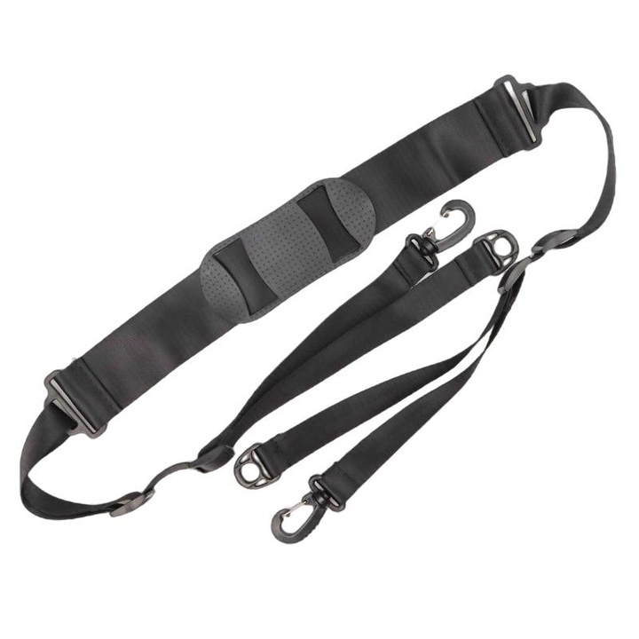 OEM elektromos roller hordozó pánt, Nylon, Xiaomi M365/M365 Pro Kompatibilis, Fekete