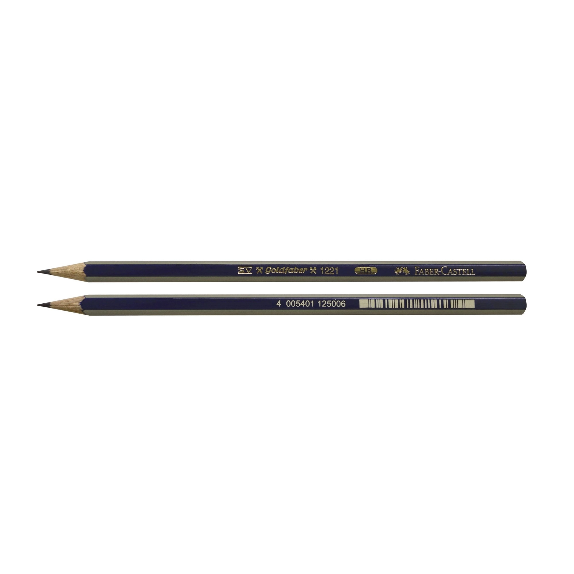 Set 5 X Creioane Grafit Goldfaber 1221, Duritate Mina HB, Faber-Castell ...